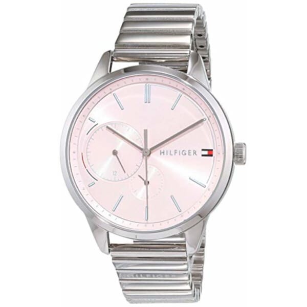 Tommy Hilfiger Damklocka 1782020, multiurtavla, kronograf, vattentålig 30 m, rostfritt stålarmband