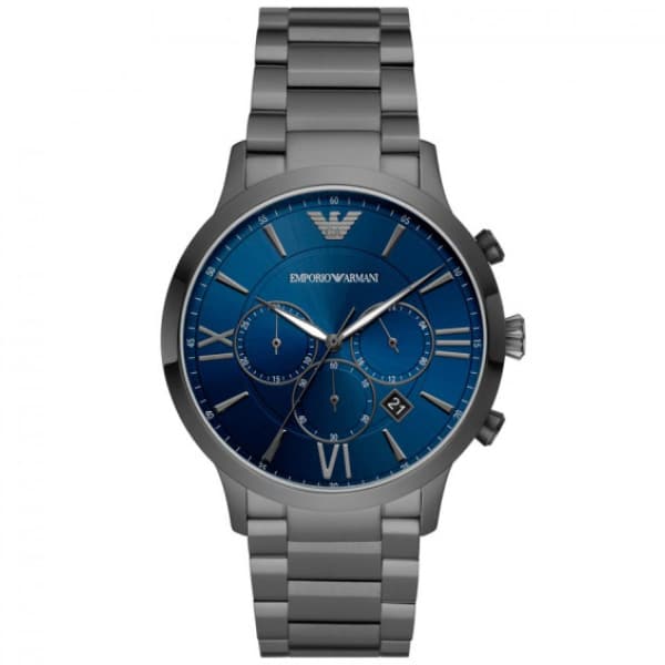 Emporio Armani Herrklocka AR11348, Kronograf, datumvisning,Rostfritt stålarmband