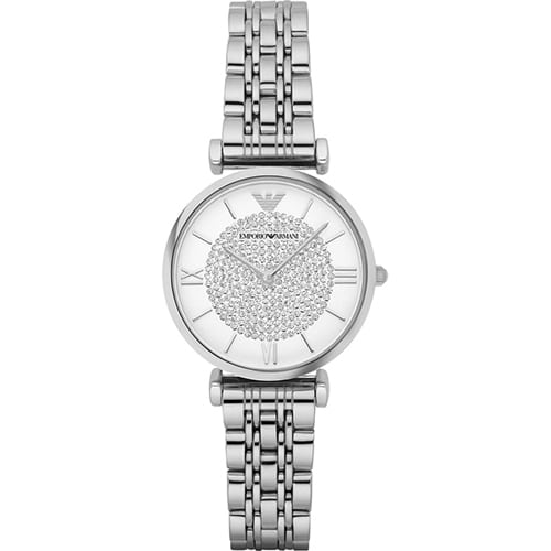 Emporio Armani AR1925 damklocka, datumvisning, vattemtålig 30 m, kvartsur